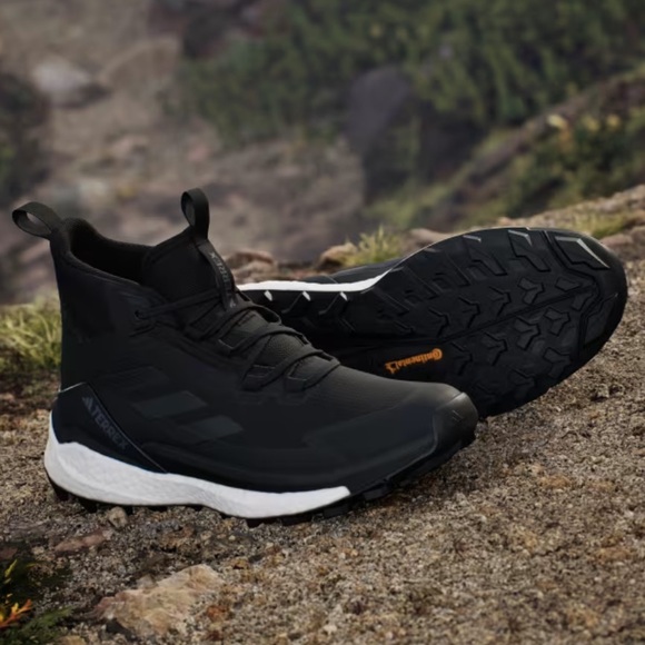 adidas Terrex Free Hiker 2.0 Gore-Tex Hiking Shoe Core Black - Picture 6 of 10